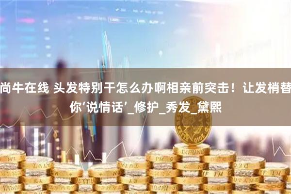 尚牛在线 头发特别干怎么办啊相亲前突击！让发梢替你‘说情话’_修护_秀发_黛熙